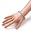 Natural Angelite Chips Beads Stretch Bracelets BJEW-JB06621-3