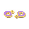 Alloy Enamel Pendants ENAM-P247-01MG-O-2