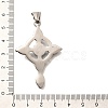 Dyed Synthetic Turquoise Pendants STAS-R140-05AS-04-3