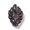 Natural Golden Sheen Obsidian  Pendants G-I226-09B-1