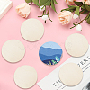 50Pcs Wood Cutouts DIY-SP0004-64B-02-4
