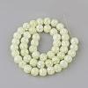 Synthetic Crackle Quartz Beads Strands GLAA-S134-8mm-08-3