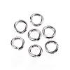 Tarnish Resistant 304 Stainless Steel Open Jump Rings STAS-D448-098P-5mm-1
