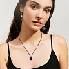 DIY Oval Pendant Making Kits DIY-TA0015-36-9
