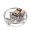 Halloween Theme Alloy Enamel Pendants X-ENAM-J649-12P-02-4