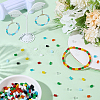 720Pcs 9 Colors Opaque Imitation Jade Glass Beads GLAA-SC0003-02-4