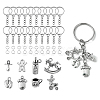 DIY Baby Theme Keychain Making Kit DIY-CJ0002-25-1