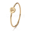 Rack Plating Brass Micro Pave Cubic Zirconia Bangles BJEW-E071-17G-02-4
