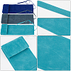 3Pcs 3 Colors Double-Sided Velvet Tarot Cards Storage Bags ABAG-CN0001-04-6