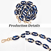 Oval Resin Link Purse Chains FIND-WH20006-62B-5