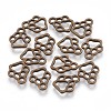 Tibetan Style Alloy Pendants X-TIBEP-A36554-AB-NR-2