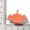 Opaque Resin Pendants RESI-K020-03B-3