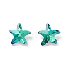 Electroplate Glass Charms GLAA-H101-B-04-2