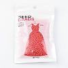 8/0 3mm Baking Paint Glass Seed Beads Loose Spacer Beads X-SEED-S002-K4-3