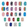 Acrylic & Resin & Polymer Clay Rhinestone European Beads FPDL-S015-04H-1