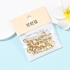 SHEGRACE Brass Lobster Claw Clasps XGR0010G-04G-5