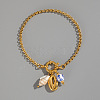 Ocean Style 304 Stainless Steel Charm Bracelets MV5180-4