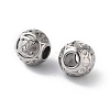 304 Stainless Steel Rhinestone European Beads STAS-A092-10Z-P-2