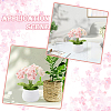 1Pc Hand Knitted Potted Plants Crochet Flower DJEW-SC0001-15E-6