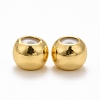Rack Plating Brass Beads KK-C237-03C-1