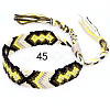 Cotton Braided Rhombus Pattern Cord Bracelet FIND-PW0013-003A-45-1