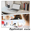 6Pcs 6 Colors Carbon Steel Beauty Sponge Blender Holder ODIS-GA0001-17-6