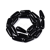 Opaque Glass Beads Strands X-GLAA-Q113-03A-C06-2