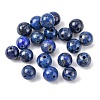 Dyed Natural Lapis Lazuli Round Beads X-G-M169-6mm-05-2