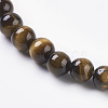Natural Tiger Eye Beads Strands X-G-C076-4mm-1B-3