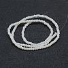 Opaque Glass Beads Strands EGLA-J144-NB11-2