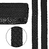12.5 Yards Ployester Elastic Sequin Trimmings OCOR-AR0001-75B-4