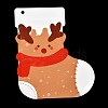 Christmas Theme Boots Plastic Gift Bags ABAG-G008-01B-2