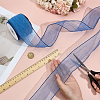 Polyester Organza Ribbons SRIB-WH0011-357A-3