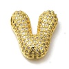 Brass with Cubic Zirconia Pendants KK-Q818-02V-G-1