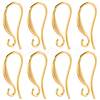 40Pcs Brass Earring Hooks KK-SC0006-53G-1