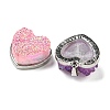 Eletroplated Natural Druzy Agate Pendants G-G131-01P-2