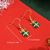 Brass Dangle Earrings XP1117-1-2