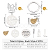 PandaHall Elite DIY Keychain Making Kit DIY-PH0005-65-4