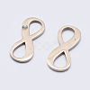 Eco-Friendly 316 Surgical Stainless Steel Pave Cubic Zirconia Links connectors RB-I078-63-B-NR-3