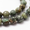 Natural African Turquoise(Jasper) Beads Strands G-D840-15-6mm-3