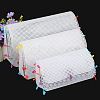 DIY Rectangle-shaped Plastic Mesh Canvas Sheet PURS-PW0001-603A-2