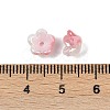 ABS Plastic Bead Caps KY-P021-02B-M-3