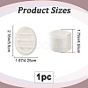 Oval Shape Velvet Rings Storage Gift Boxes CON-WH20001-06A-2