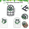 6Pcs 3 Colors Natural Wood Display Decorations HJEW-NB0001-16-4