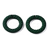 Spray Painted CCB Plastic Linking Rings CCB-Q091-010B-2