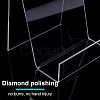 Acrylic Book Displays Stand ODIS-WH0009-01-5