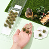 Resin Mini Grass Tufts AJEW-WH20120-10B-02-4
