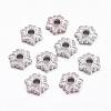 Tibetan Style Caps TIBEB-Q022-P-FF-1