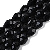 Opaque Solid Color Beads Strands EGLA-N013-P4mm-D01-1