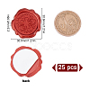 Adhesive Wax Seal Stickers DIY-WH0201-10A-4